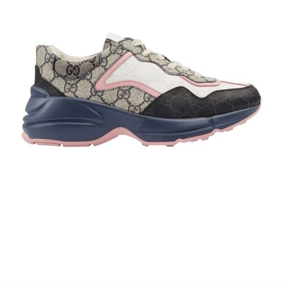 Ladies Gently worn Gucci GG Rhython Sneakers - Picture 1 of 9